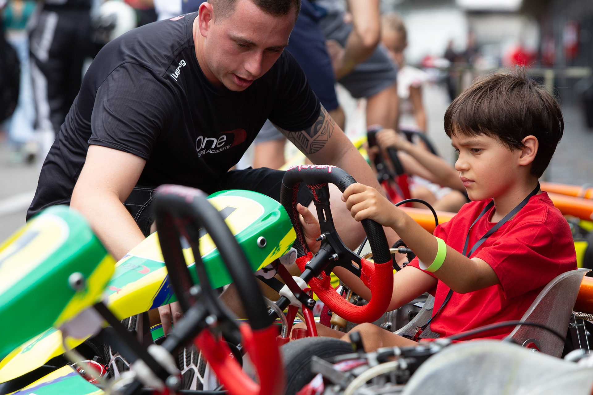 Las Vegas: corrida de kart